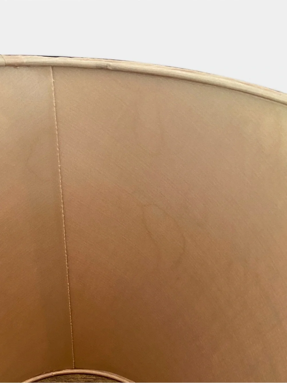 Burlap Stripe Lamp Shade
